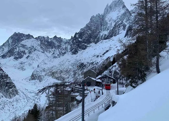 Apartement Vue Monblanc Incroyable Ski Inout Prarion5